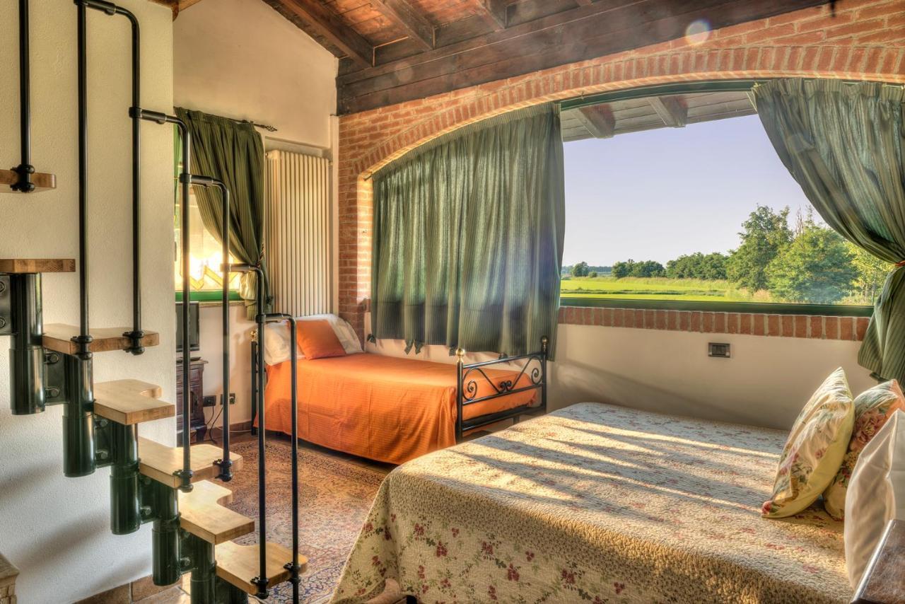הוילה Borgarello Agriturismo Maiocchi מראה חיצוני תמונה